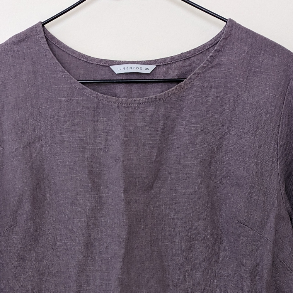 Janid Linen Shift Dress
